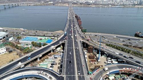 성산대교 남단. <서울시 제공>